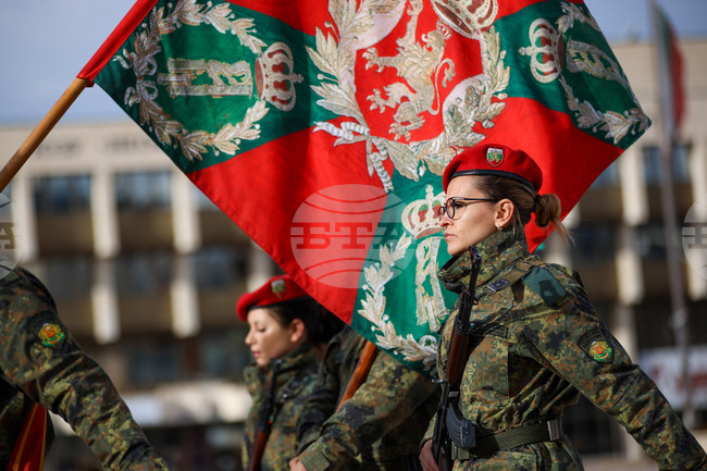 Благоевград - Богоявление - освещаване на бойни знамена
