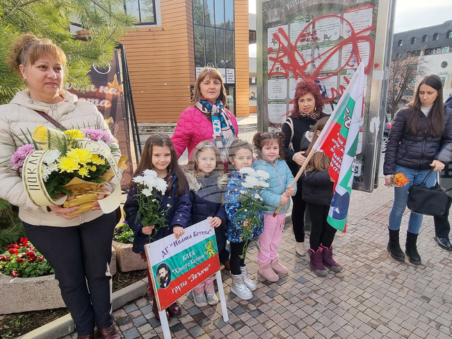 Велико Търново - 176-години от рождението на Христо Ботев - ритуал