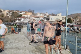 Балчик - Богоявление - спасяване на Светия кръст