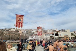 Балчик - Богоявление - спасяване на Светия кръст