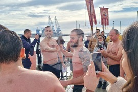 Балчик - Богоявление - спасяване на Светия кръст