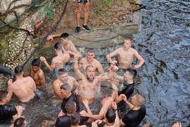 Петрич - ритуал - Богоявленски кръст