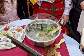 Петрич - ритуал - Богоявленски кръст