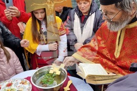 Петрич - ритуал - Богоявленски кръст