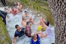 Петрич - ритуал - Богоявленски кръст