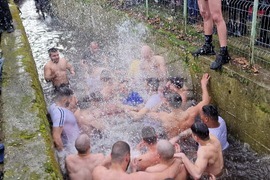 Петрич - ритуал - Богоявленски кръст