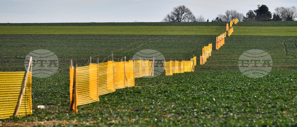 Село Ясеновец - снегозащита
