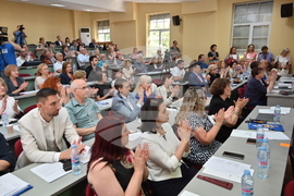 Пловдив - Румен Радев - Илиана Йотова - конференция „Език свещен“