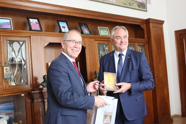 Новият Посланик на Швейцария посети Плевен