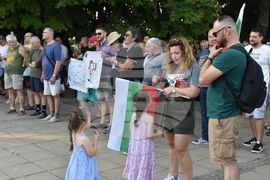 Варна - митинг в подкрепа на правителството