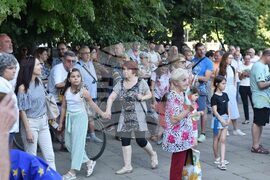 Варна - митинг в подкрепа на правителството