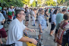 Варна - митинг в подкрепа на правителството