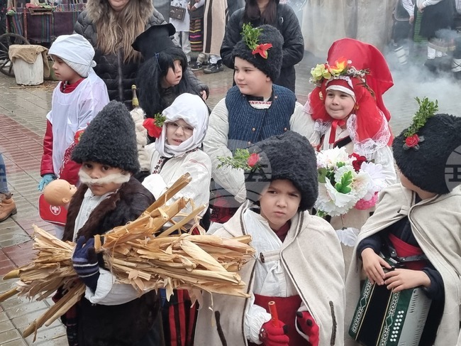 Тръстник - обичай "Кьорава кобила" - Ивановден