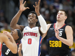 Pistons Nuggets Basketball