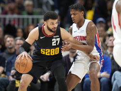 Pistons Nuggets Basketball