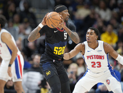 Pistons Nuggets Basketball