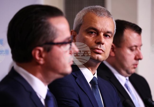 Парламент - партия “Възраждане” - брифинг