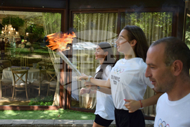 Благоевград - Международен олимпийски ден - факелно бягане