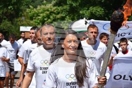 Благоевград - Международен олимпийски ден - факелно бягане