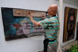 Бургас - изложба на Драган Милев