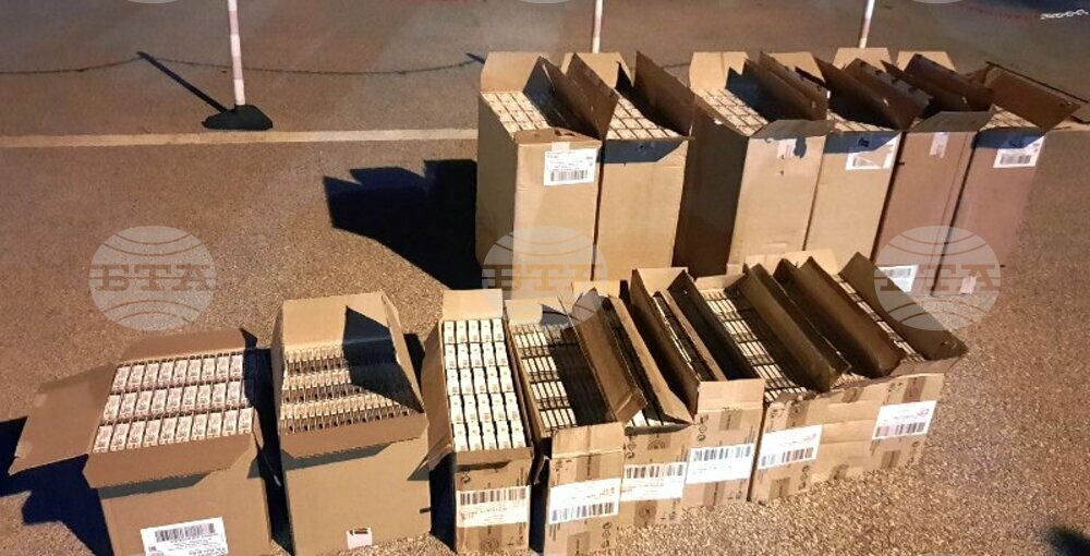 100 000 къса цигари задържаха митнически служители в района на "Дунав мост 2" при Видин-Калафат