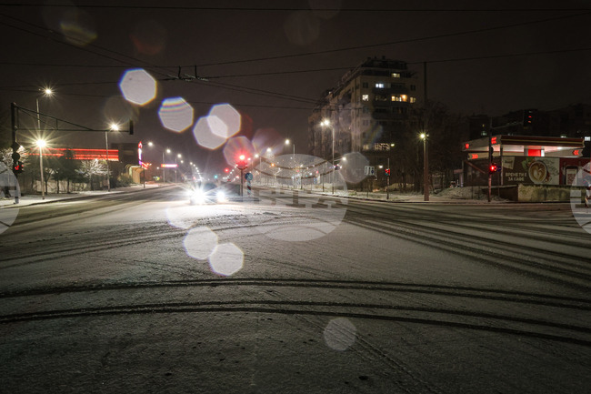 Бургас - снеговалеж