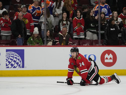 Oilers Blackhawks Hockey