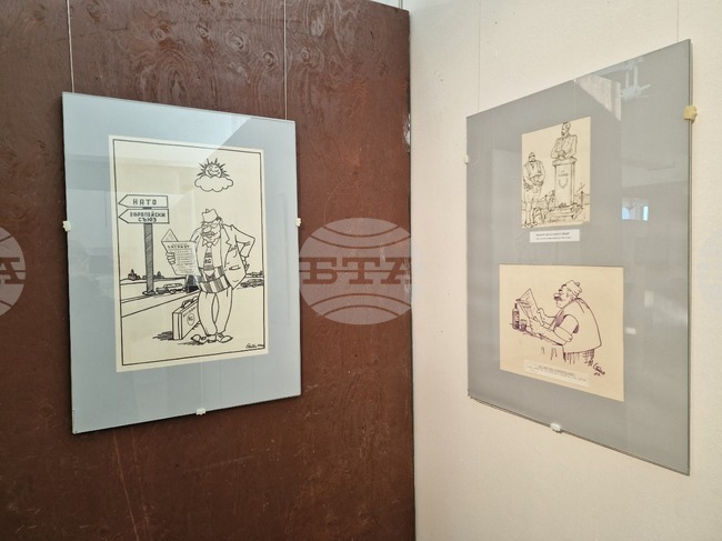 Свищов - изложба с карикатури - Алекови празници