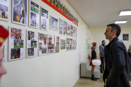 Благоевград - Димитър Бербатов - 7 СУ „Кузман Шапкарев" - посещение