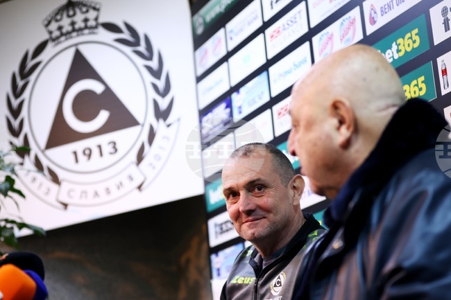 Стадион “Александър Шаламанов” - ФК Славия - пресконференция