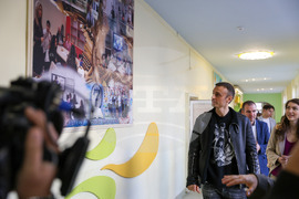 Благоевград - Димитър Бербатов - 7 СУ „Кузман Шапкарев" - посещение