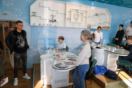 Благоевград - Димитър Бербатов - 7 СУ „Кузман Шапкарев" - посещение