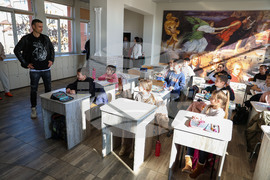 Благоевград - Димитър Бербатов - 7 СУ „Кузман Шапкарев" - посещение