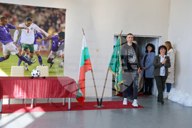 Благоевград - Димитър Бербатов - 7 СУ „Кузман Шапкарев" - посещение