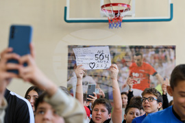 Благоевград - Димитър Бербатов - 7 СУ „Кузман Шапкарев" - посещение
