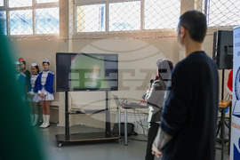 Благоевград - Димитър Бербатов - 7 СУ „Кузман Шапкарев" - посещение