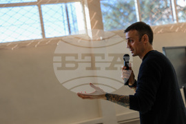 Благоевград - Димитър Бербатов - 7 СУ „Кузман Шапкарев" - посещение