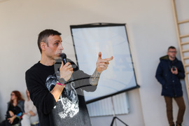 Благоевград - Димитър Бербатов - 7 СУ „Кузман Шапкарев" - посещение