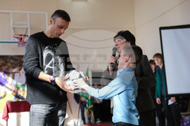 Благоевград - Димитър Бербатов - 7 СУ „Кузман Шапкарев" - посещение