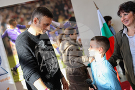 Благоевград - Димитър Бербатов - 7 СУ „Кузман Шапкарев" - посещение