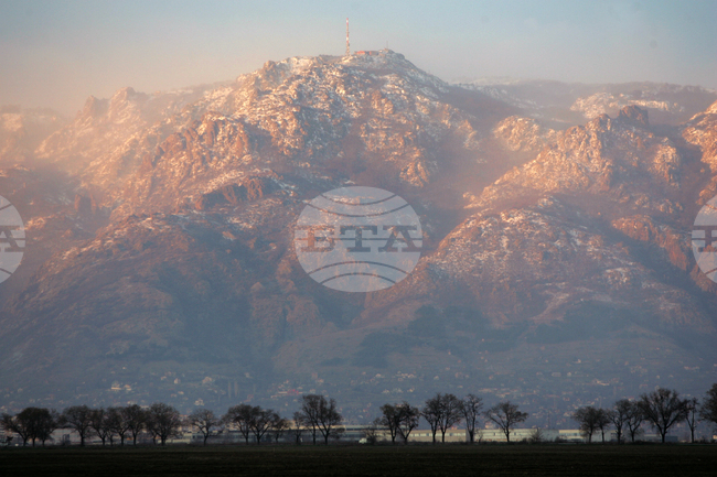 Залез над Сливенския балкан