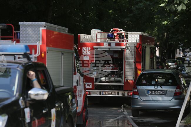 Пожар - жилищна сграда