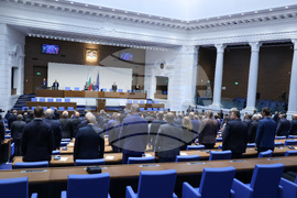 Народно събрание - първо заседание от новата парламентарна сесия
