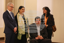 Министерски съвет - Николай Денков - ученици от СУ “Трайко Симеонов” Шумен