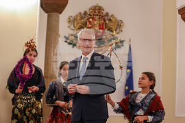 Министерски съвет - Николай Денков - ученици от СУ “Трайко Симеонов” Шумен