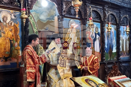 Сливен - митрополит Йоаникий - поклонение - литургия