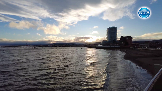 Третата група участници в 32-рата Национална антарктическа експедиция премина покрай Магелановия проток на път от Рио Гайегос към Пунта Аренас