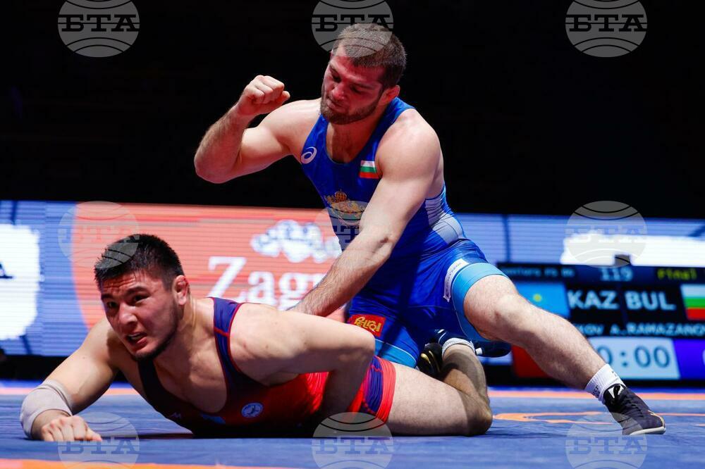 Bulgaria’s Magomed Ramazanov Advances to Semifinals of Men's 86 kg Freestyle Wrestling Event at Paris Olympics