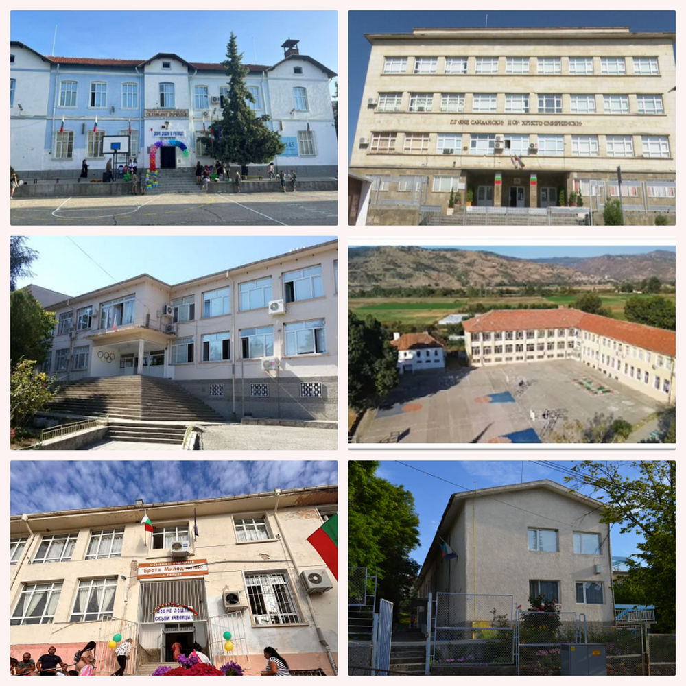 Община Сандански: Осем проекта за подобряване на образователната среда в училищата и детските градини, внесени за одобрение в МОН