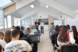 Габрово - Национална Априловска гимназия - Кирил Вълчев - посещение